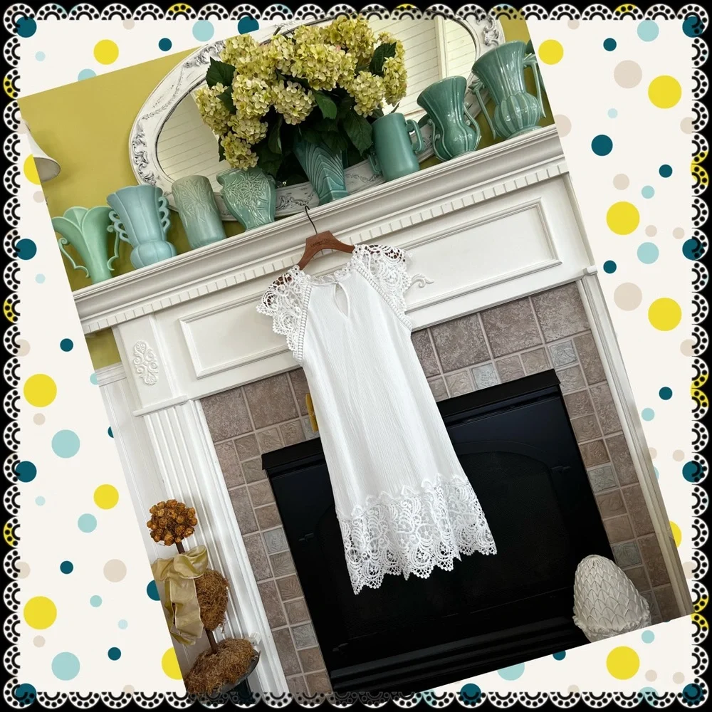 NWT Andree by Unit white dress, size S - Picture 2 of 4